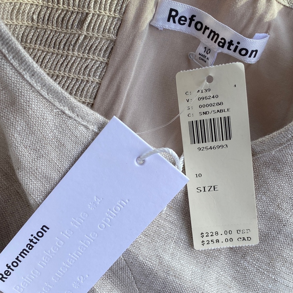 Reformation Linen Jumpsuit - Picture 14 of 15